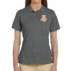 Ladies' 6 oz. Ringspun Cotton Piqué Short-Sleeve Polo Thumbnail
