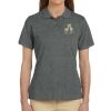 Ladies' 6 oz. Ringspun Cotton Piqué Short-Sleeve Polo Thumbnail