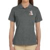 Ladies' 6 oz. Ringspun Cotton Piqué Short-Sleeve Polo Thumbnail