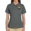 Ladies' 6 oz. Ringspun Cotton Piqué Short-Sleeve Polo Thumbnail
