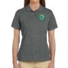 Ladies' 6 oz. Ringspun Cotton Piqué Short-Sleeve Polo Thumbnail