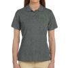 Ladies' 6 oz. Ringspun Cotton Piqué Short-Sleeve Polo Thumbnail
