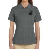 Ladies' 6 oz. Ringspun Cotton Piqué Short-Sleeve Polo Thumbnail