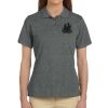 Ladies' 6 oz. Ringspun Cotton Piqué Short-Sleeve Polo Thumbnail
