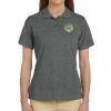 Ladies' 6 oz. Ringspun Cotton Piqué Short-Sleeve Polo Thumbnail