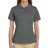 Ladies' 6 oz. Ringspun Cotton Piqué Short-Sleeve Polo Thumbnail