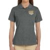 Ladies' 6 oz. Ringspun Cotton Piqué Short-Sleeve Polo Thumbnail