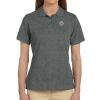 Ladies' 6 oz. Ringspun Cotton Piqué Short-Sleeve Polo Thumbnail