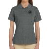 Ladies' 6 oz. Ringspun Cotton Piqué Short-Sleeve Polo Thumbnail