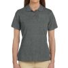 Ladies' 6 oz. Ringspun Cotton Piqué Short-Sleeve Polo Thumbnail