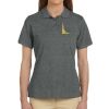 Ladies' 6 oz. Ringspun Cotton Piqué Short-Sleeve Polo Thumbnail