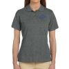 Ladies' 6 oz. Ringspun Cotton Piqué Short-Sleeve Polo Thumbnail