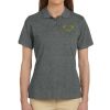 Ladies' 6 oz. Ringspun Cotton Piqué Short-Sleeve Polo Thumbnail