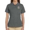 Ladies' 6 oz. Ringspun Cotton Piqué Short-Sleeve Polo Thumbnail