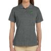 Ladies' 6 oz. Ringspun Cotton Piqué Short-Sleeve Polo Thumbnail