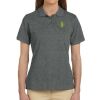 Ladies' 6 oz. Ringspun Cotton Piqué Short-Sleeve Polo Thumbnail