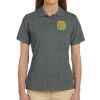 Ladies' 6 oz. Ringspun Cotton Piqué Short-Sleeve Polo Thumbnail