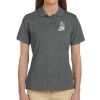 Ladies' 6 oz. Ringspun Cotton Piqué Short-Sleeve Polo Thumbnail