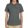 Ladies' 6 oz. Ringspun Cotton Piqué Short-Sleeve Polo Thumbnail