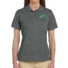 Ladies' 6 oz. Ringspun Cotton Piqué Short-Sleeve Polo Thumbnail