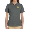 Ladies' 6 oz. Ringspun Cotton Piqué Short-Sleeve Polo Thumbnail