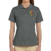 Ladies' 6 oz. Ringspun Cotton Piqué Short-Sleeve Polo Thumbnail