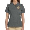 Ladies' 6 oz. Ringspun Cotton Piqué Short-Sleeve Polo Thumbnail