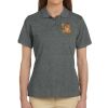 Ladies' 6 oz. Ringspun Cotton Piqué Short-Sleeve Polo Thumbnail