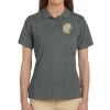 Ladies' 6 oz. Ringspun Cotton Piqué Short-Sleeve Polo Thumbnail