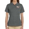 Ladies' 6 oz. Ringspun Cotton Piqué Short-Sleeve Polo Thumbnail
