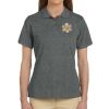 Ladies' 6 oz. Ringspun Cotton Piqué Short-Sleeve Polo Thumbnail