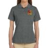 Ladies' 6 oz. Ringspun Cotton Piqué Short-Sleeve Polo Thumbnail