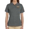 Ladies' 6 oz. Ringspun Cotton Piqué Short-Sleeve Polo Thumbnail