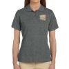 Ladies' 6 oz. Ringspun Cotton Piqué Short-Sleeve Polo Thumbnail