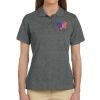 Ladies' 6 oz. Ringspun Cotton Piqué Short-Sleeve Polo Thumbnail