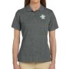 Ladies' 6 oz. Ringspun Cotton Piqué Short-Sleeve Polo Thumbnail