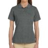Ladies' 6 oz. Ringspun Cotton Piqué Short-Sleeve Polo Thumbnail