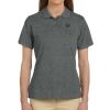 Ladies' 6 oz. Ringspun Cotton Piqué Short-Sleeve Polo Thumbnail