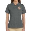 Ladies' 6 oz. Ringspun Cotton Piqué Short-Sleeve Polo Thumbnail
