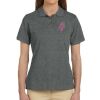 Ladies' 6 oz. Ringspun Cotton Piqué Short-Sleeve Polo Thumbnail