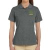 Ladies' 6 oz. Ringspun Cotton Piqué Short-Sleeve Polo Thumbnail
