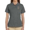 Ladies' 6 oz. Ringspun Cotton Piqué Short-Sleeve Polo Thumbnail