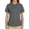 Ladies' 6 oz. Ringspun Cotton Piqué Short-Sleeve Polo Thumbnail