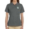 Ladies' 6 oz. Ringspun Cotton Piqué Short-Sleeve Polo Thumbnail