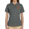 Ladies' 6 oz. Ringspun Cotton Piqué Short-Sleeve Polo Thumbnail