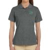 Ladies' 6 oz. Ringspun Cotton Piqué Short-Sleeve Polo Thumbnail