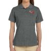 Ladies' 6 oz. Ringspun Cotton Piqué Short-Sleeve Polo Thumbnail