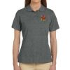 Ladies' 6 oz. Ringspun Cotton Piqué Short-Sleeve Polo Thumbnail