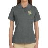 Ladies' 6 oz. Ringspun Cotton Piqué Short-Sleeve Polo Thumbnail