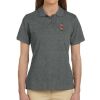 Ladies' 6 oz. Ringspun Cotton Piqué Short-Sleeve Polo Thumbnail